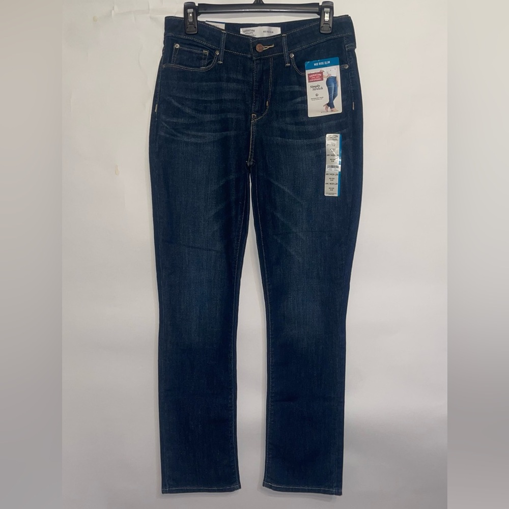 Dark Blue Denim Jeans